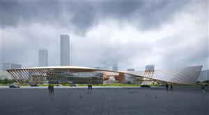 Aedas与电建华东院联合体赢得杭州临平国家级开发区市民广场文化中心项目
