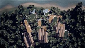 罗阿坦岛住宅，漂浮的丛林聚落
