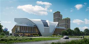 UNStudio赢‘荷兰议会及会议中心’，纳米级环保综合体