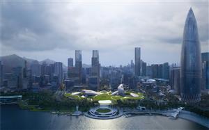 都市旷野之境，“深圳湾文化广场”方案设计