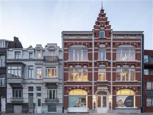比利时廉租房 贯穿建筑的建筑步伐带给您过去和未来